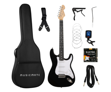 Instrument muzyczny MusicMate Gitara elektryczna MusicMate zestaw- ME-01